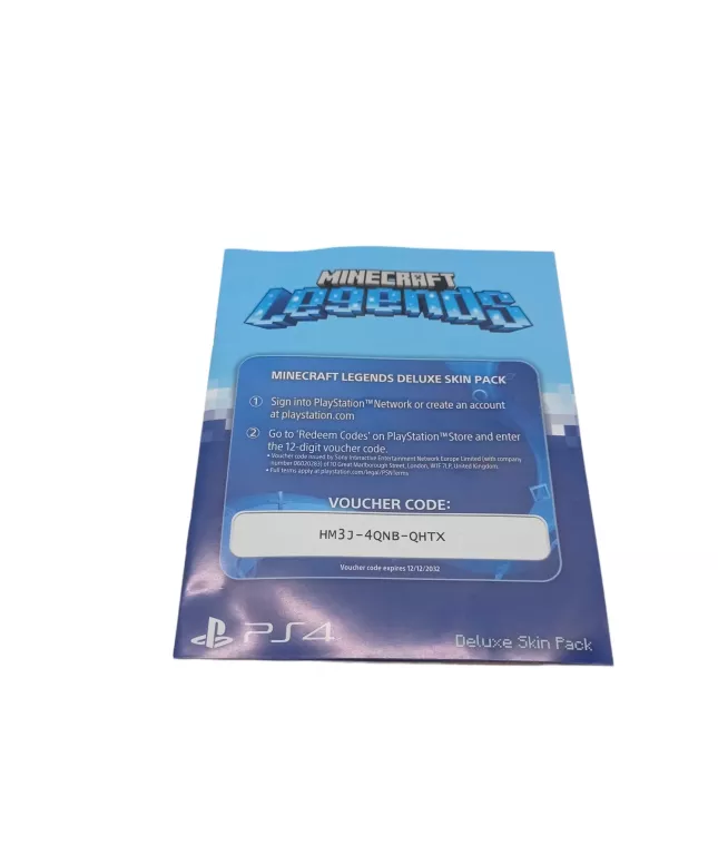 MINECRAFT LEGENDS DELUXE EDITION PS4