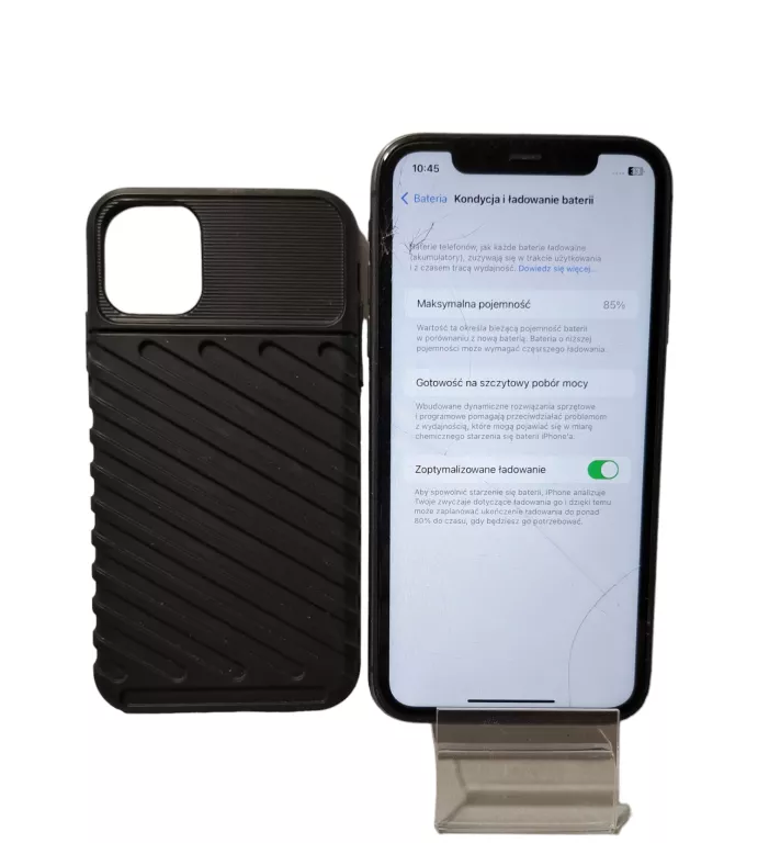 TELEFON IPHONE 11 128GB 85%/ ZBITY EKRAN