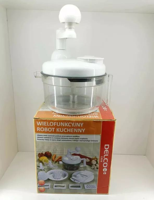 WIELOFUNKCYJNY ROBOT KUCHENNY DELCO COOK