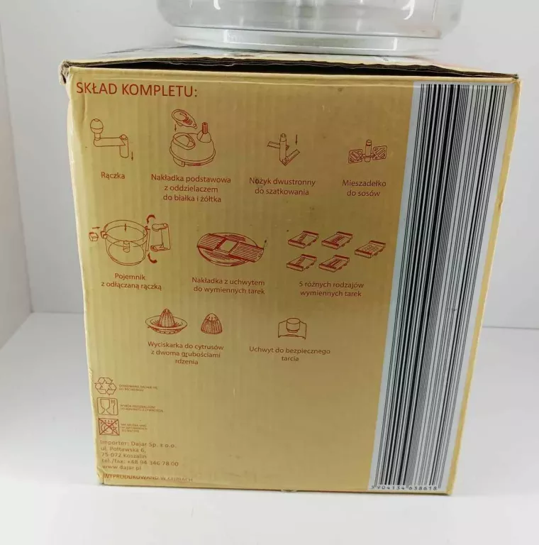 WIELOFUNKCYJNY ROBOT KUCHENNY DELCO COOK
