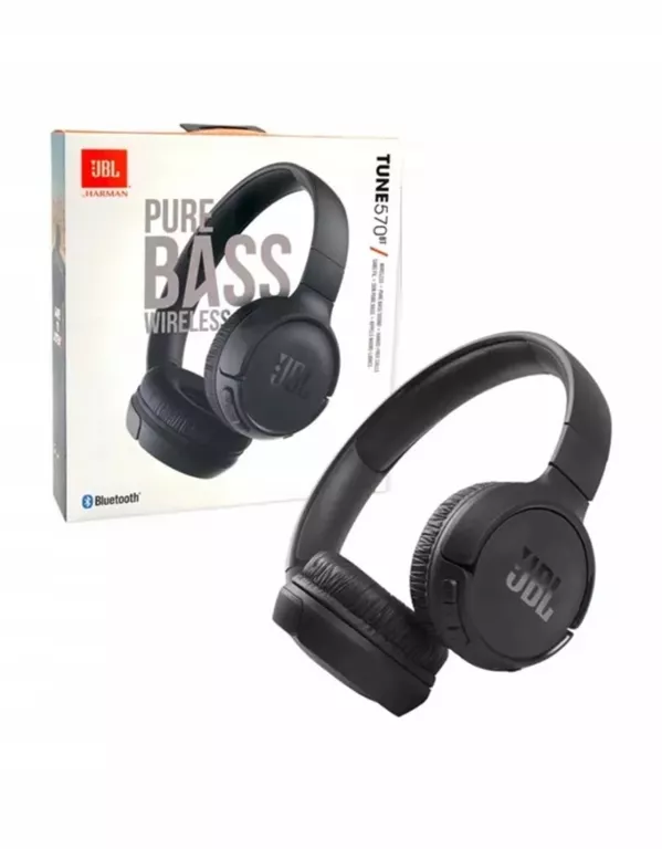 SŁUCHAWKI BEZPRZEWODOWE NAUSZNE JBL TUNE570BT