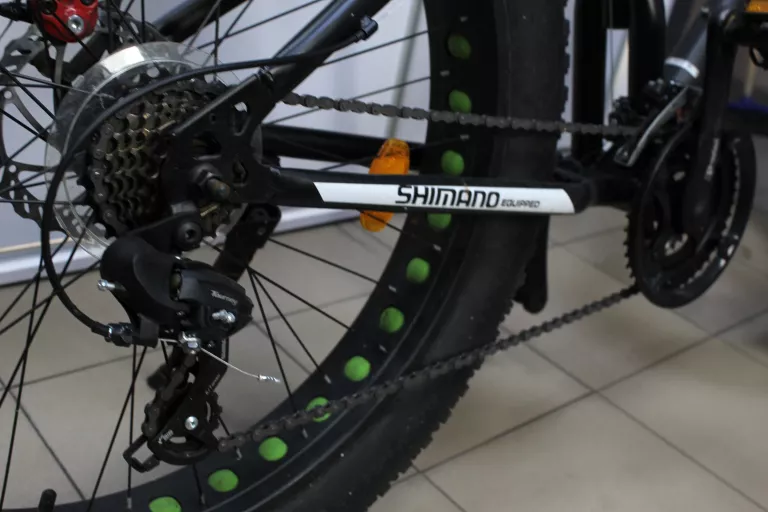 MALTRACK FAT BIKE JAGURA CZARNY ZIELONY 26 2020 FV