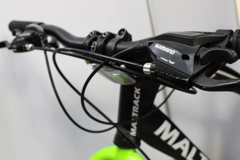 MALTRACK FAT BIKE JAGURA CZARNY ZIELONY 26 2020 FV