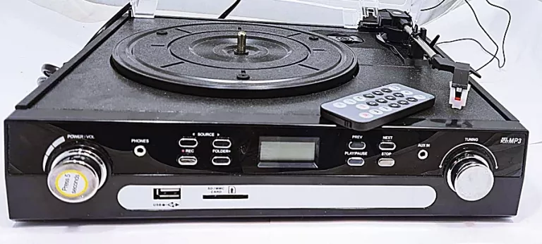 TURNTABLE RADIO PLAYER MODEL M36 Z PILOTEM @IDEALNY STAN@