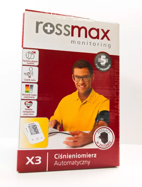 CIŚNIENIOMIERZ ROSSMAX X3