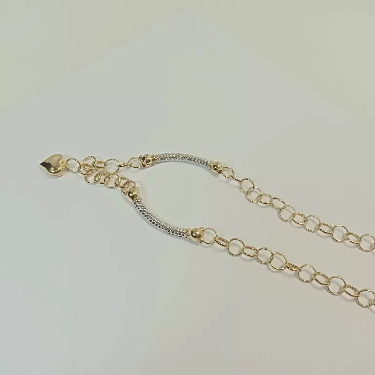 lancuszek-z-serduszkiem-i-bialym-zlotem-585-755g-material-zloto