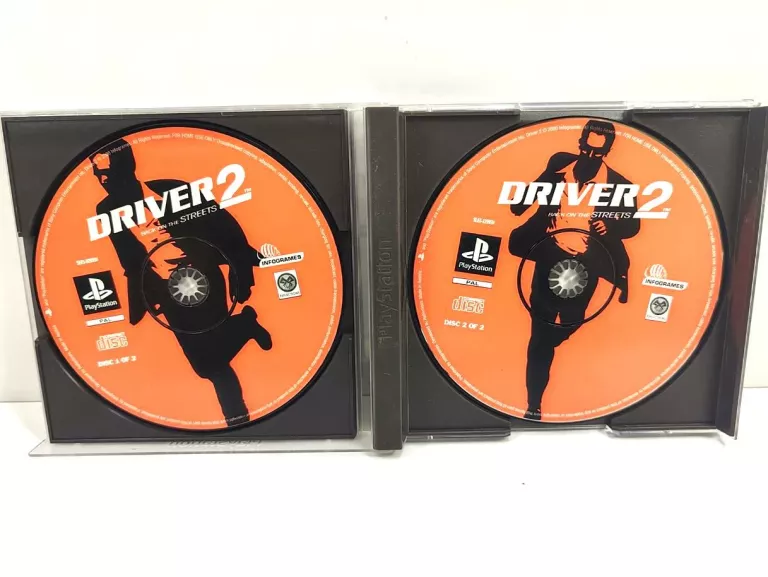 GRA DRIVER 2: BACK ON THE STREETS PS1 PSX PLAYSTATION