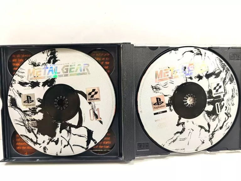 GRA METAL GEAR SOLID + DEMO SILENT HILL PS1 PSX PLAYSTATION