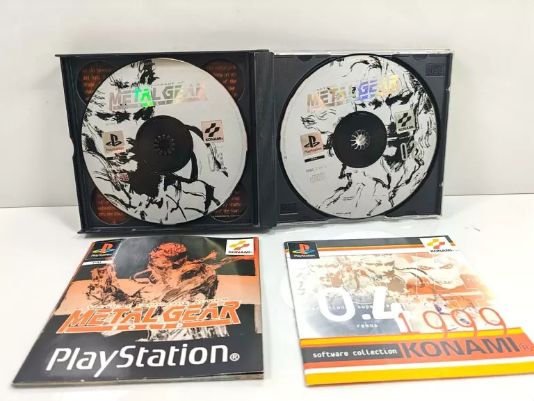 GRA METAL GEAR SOLID + DEMO SILENT HILL PS1 PSX PLAYSTATION
