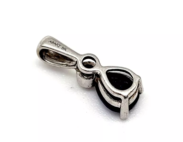 ŚLICZNA ZŁOTA ZAWIESZKA BIAŁE ZŁOTO PRÓBA 375/0,45G
