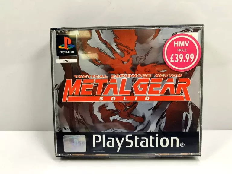 GRA METAL GEAR SOLID + DEMO SILENT HILL PS1 PSX PLAYSTATION