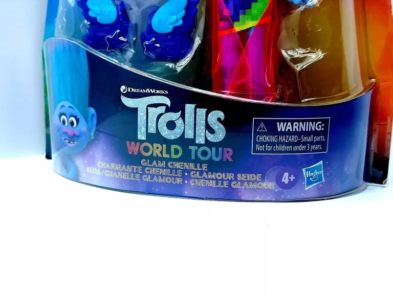 LALKA FIGURKA TROLLS WORLD TOUR GLAM CHENILLE