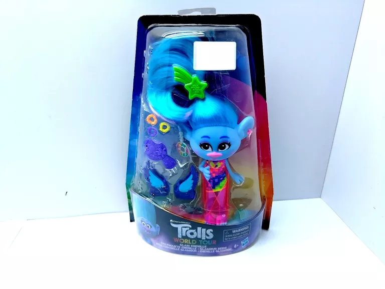 LALKA FIGURKA TROLLS WORLD TOUR GLAM CHENILLE