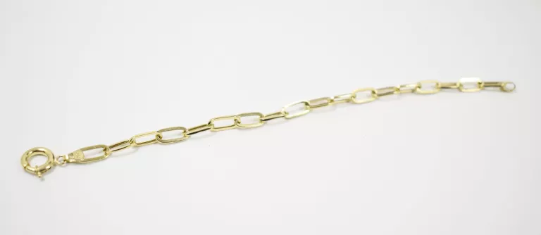 ZŁOTA BRANSOLETKA (585, 4G, 19CM)