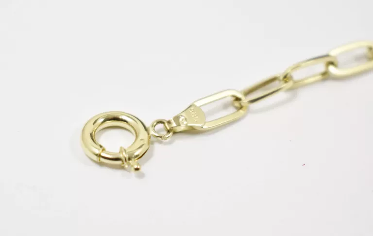 ZŁOTA BRANSOLETKA (585, 4G, 19CM)