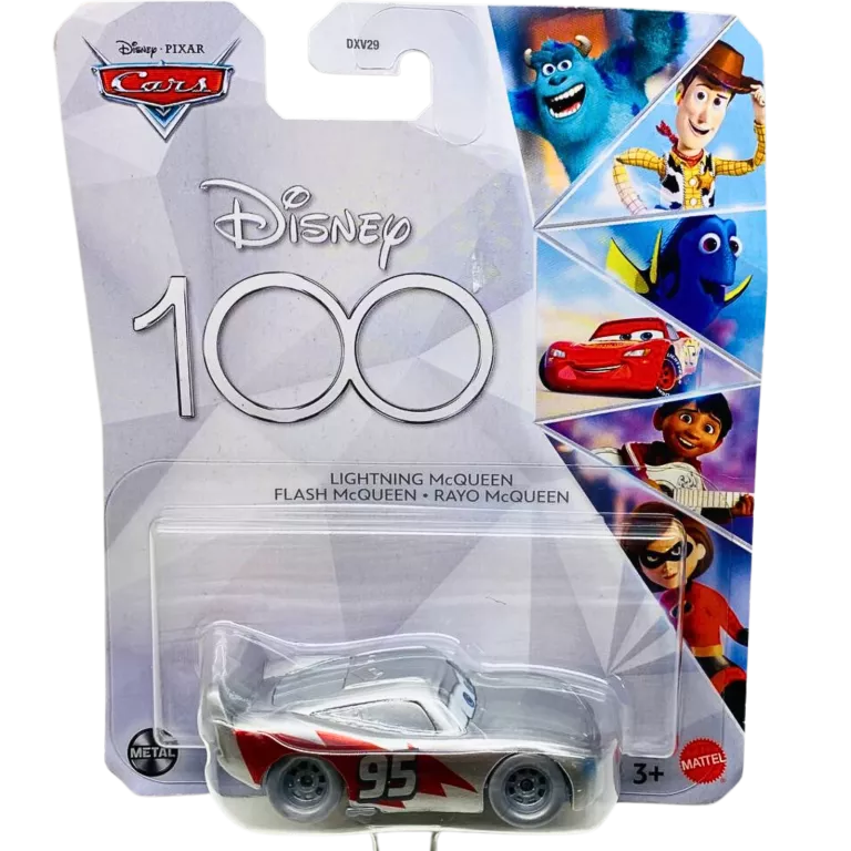 ZYGZAK MCQUEEN CARS AUTA MATTEL 100 LAT DISNEY