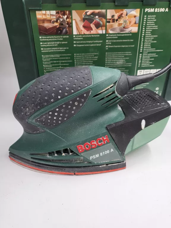 SZLIFIERKA OSCYLACYJNA BOSCH PSM 8100 A WALIZKA
