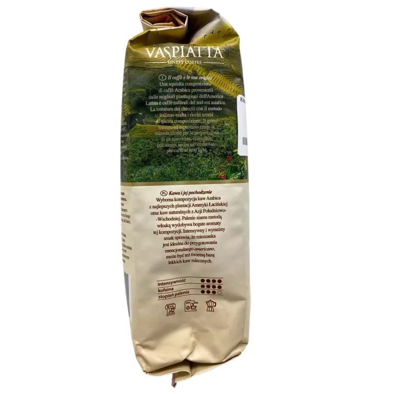 KAWA VASPIATTA CREMA NATURALE ARABICA/ROBUSTA 500G