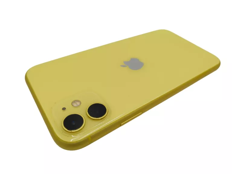 TELEFON APPLE IPHONE 11 ŻÓŁTY 4/256GB KONDYCJA BATERI 85% 6.1" + GWARANCJA