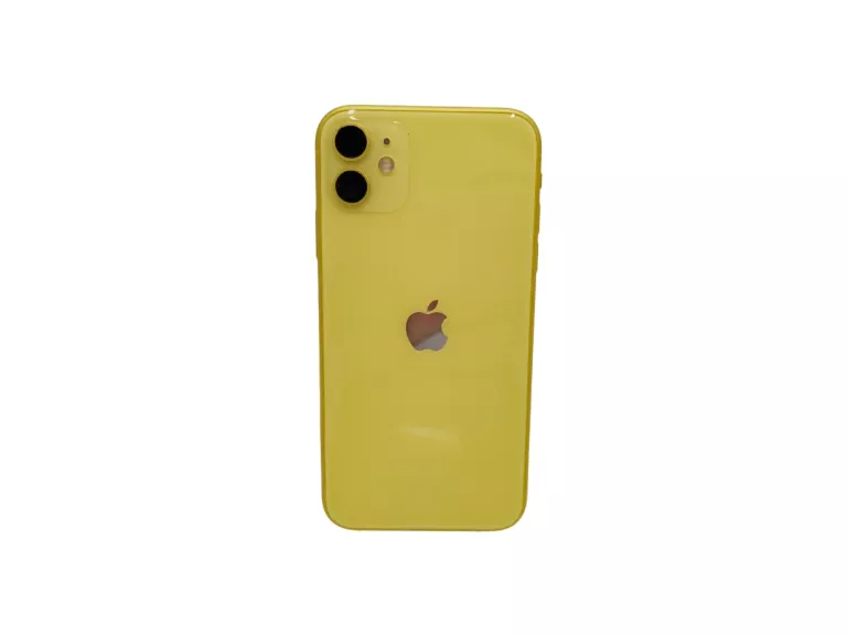 TELEFON APPLE IPHONE 11 ŻÓŁTY 4/256GB KONDYCJA BATERI 85% 6.1" + GWARANCJA