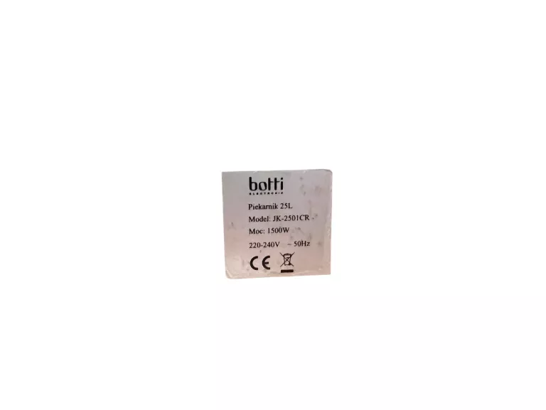 BOTTI JK2501CR PIEKARNIK