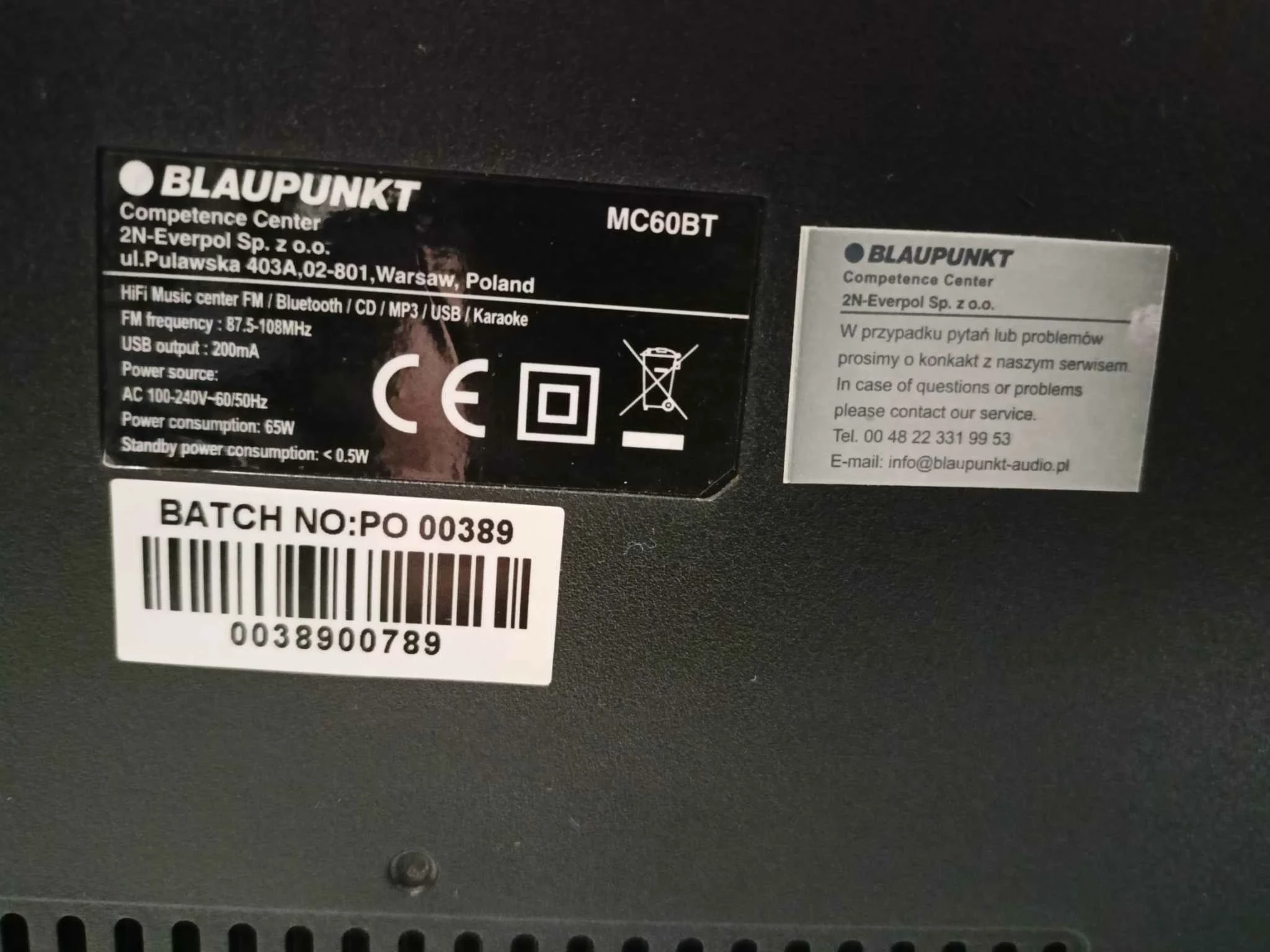 wieza-blaupunkt-mc60bt-model-mc60bt