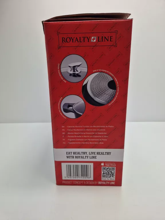 ROYALTY LINE - RL-BS26M - GARNEK ZE SZKLANĄ POKRYWA