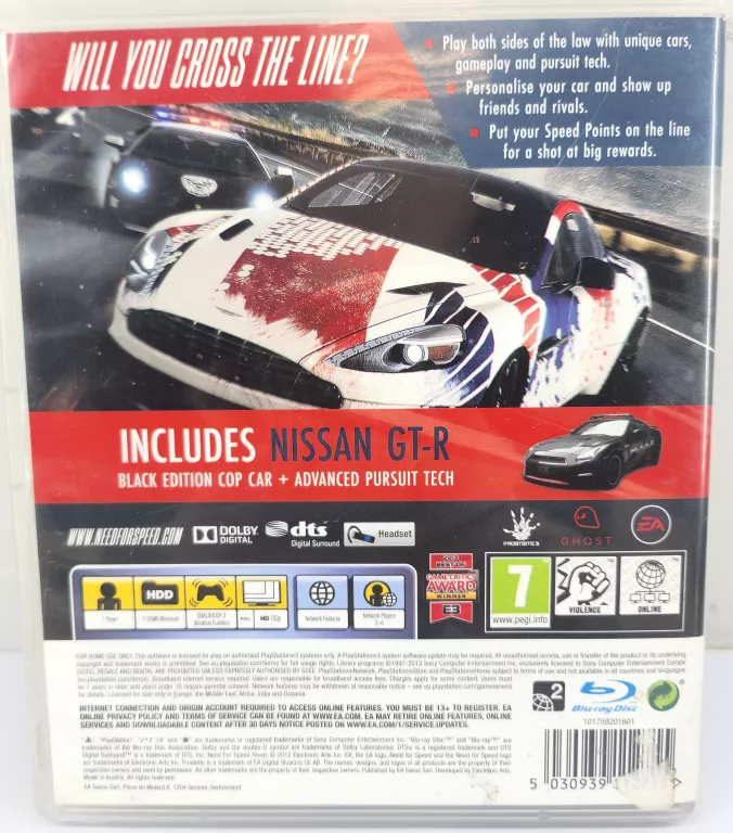 NEED FOR SPEED RIVALS PS3