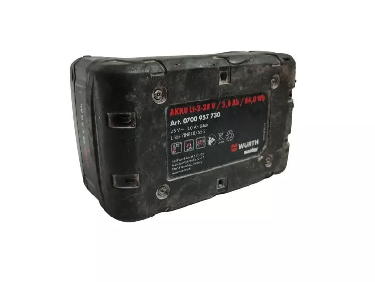 AKUMULATOR WURTH LI-ON 28 V, 3,0AH