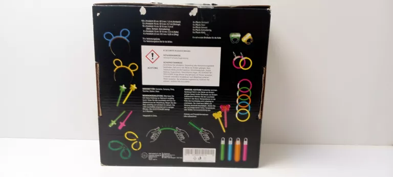 ZESTAW ŚWIECĄCYCH PATYCZKÓW/ ŚWIETLIKÓW KNICKLIGHT-SET XXL KOMPLET