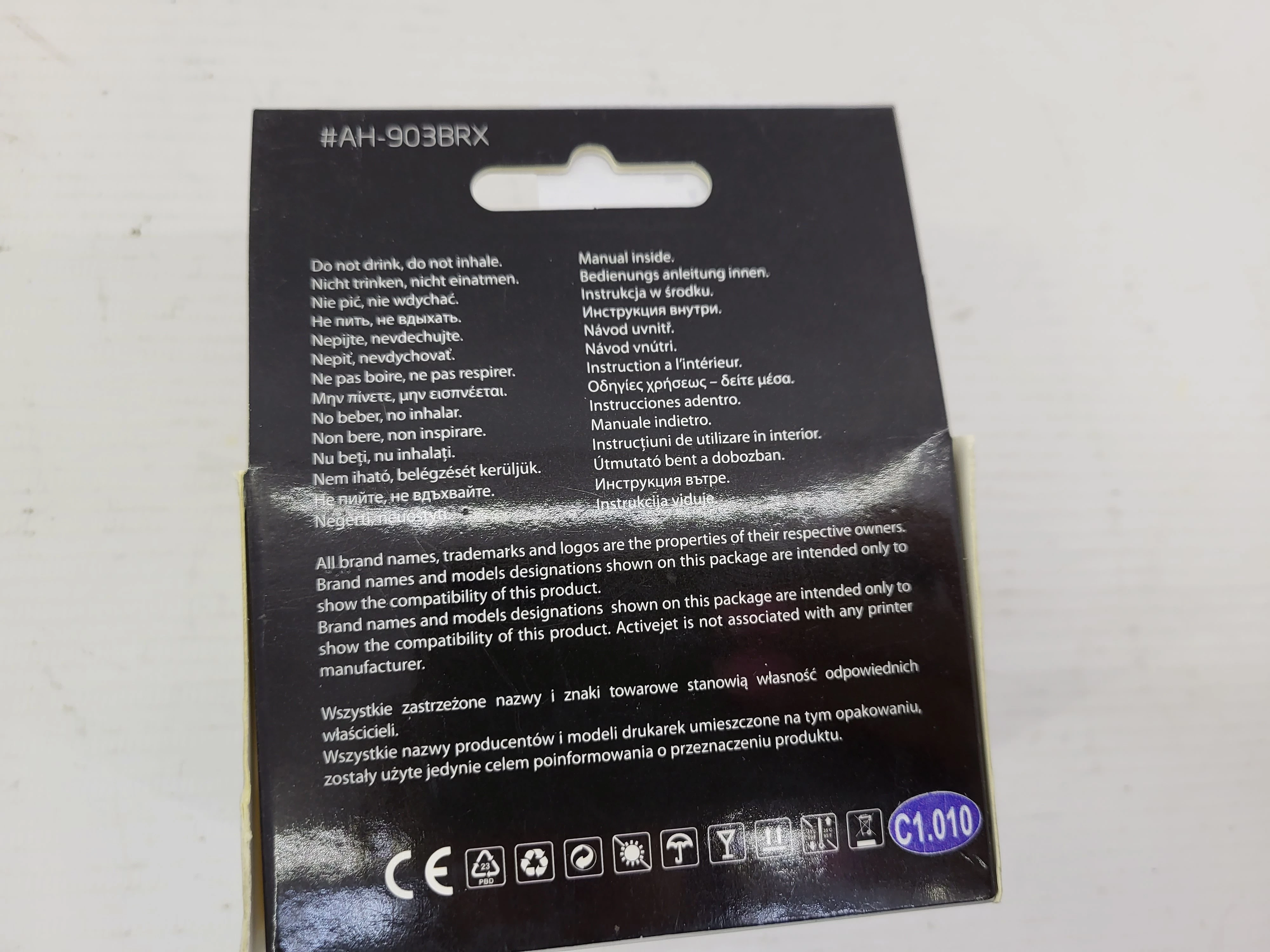 tusz-activejet-hp-903xl-oryginalnie-zapakowane-ean-gtin-5901443107514