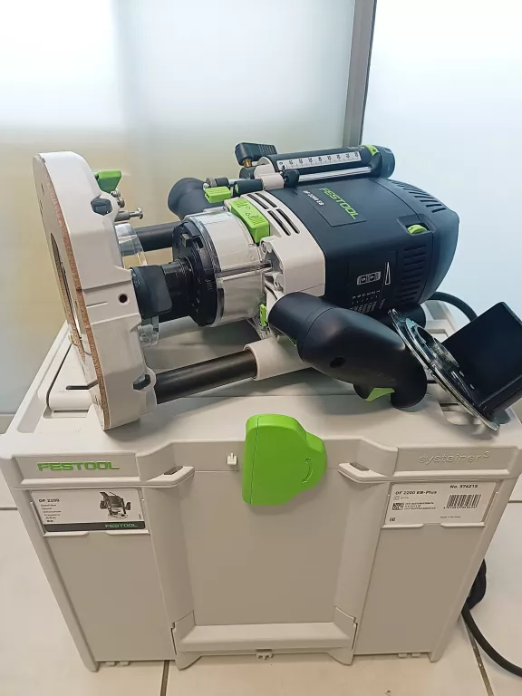 FREZARKA GÓRNOWRZECIONOWA FESTOOL OF 2200 EB-PLUS - GWARANCJA