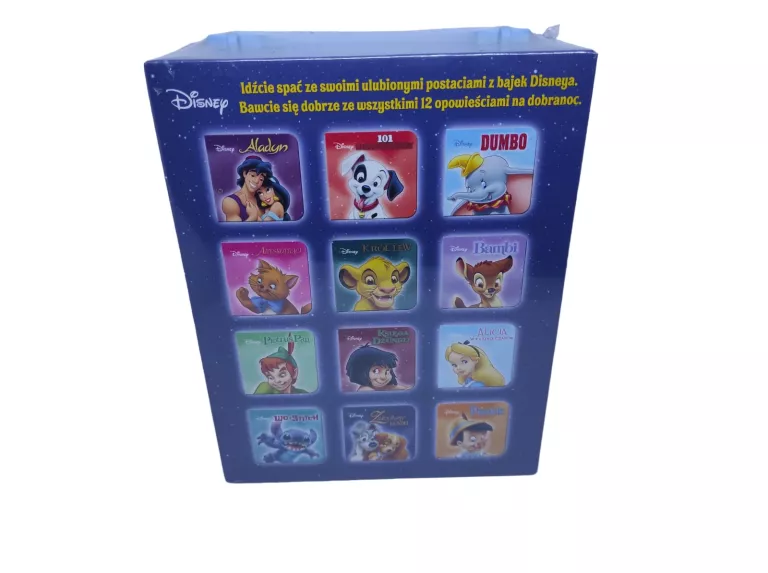 BAJKI NA DOBRANOC DISNEY 12 KSIĄZEK