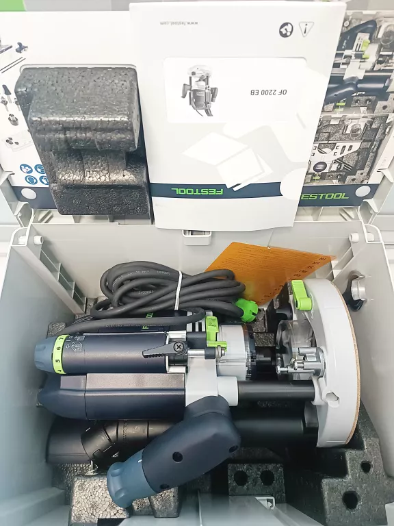 FREZARKA GÓRNOWRZECIONOWA FESTOOL OF 2200 EB-PLUS - GWARANCJA