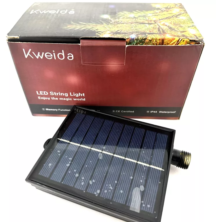 LAMPKI CHOINKOWE SOLARNE ZEWNĘTRZNE 3M