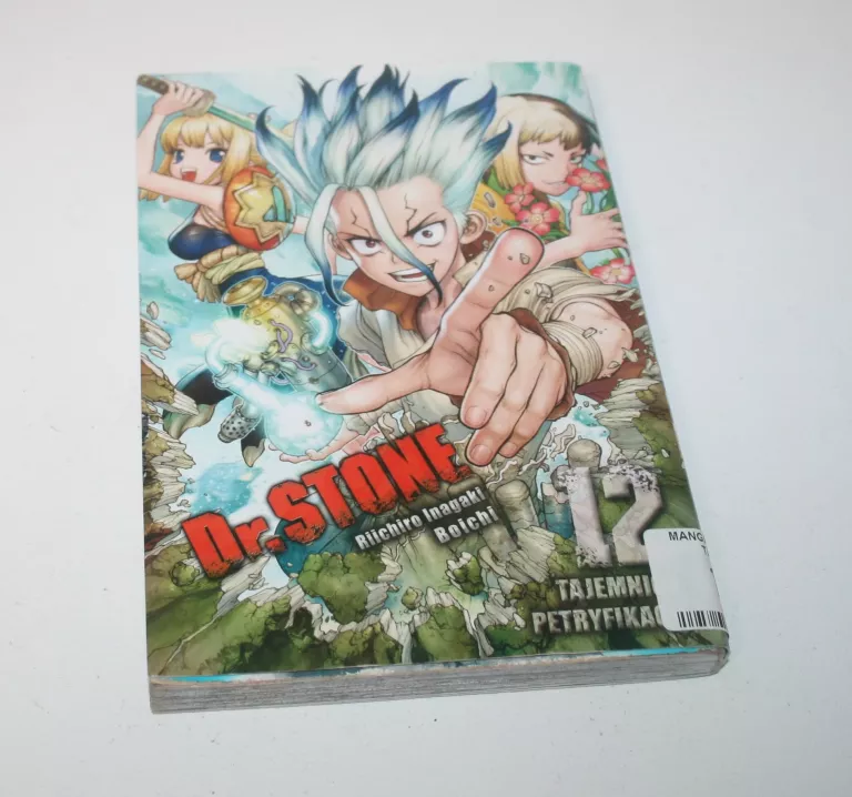 MANGA DR.STONE 12 TAJEMNICA PETRYFIKACJI