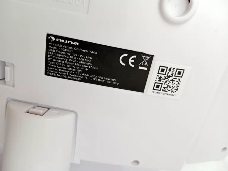WIEŻA STEREO AUNA V14-DAB