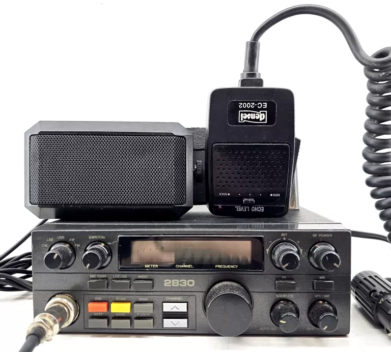 CB RADIO UNIDEN 2830 PRESIDENT LINCOLN AM FM SSB + ANTENA + GŁOŚNIK