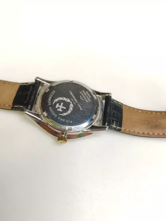ZEGAREK BISSET MĘSKI SWISS MADE 70095M NA PASKU Z GRAWEREM