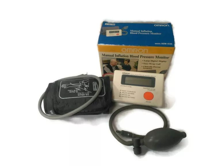 Omron HEM-432c Manual Digital Blood Pressure Monitor - Special Buy