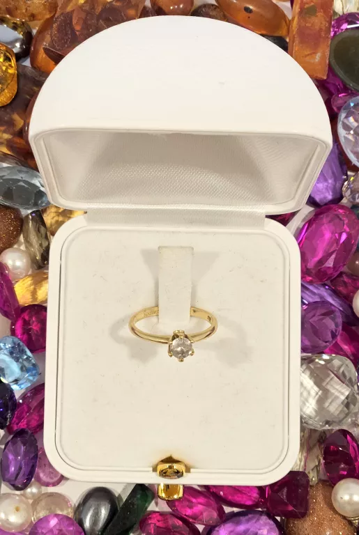 585-zloty-pierscionek-diamenty-bialy-szafir-184g-r10-stan-11323-2