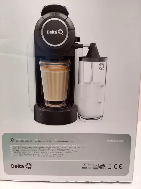Delta Q Portuguese Amazing Espresso Machine, MilkQool Evolution