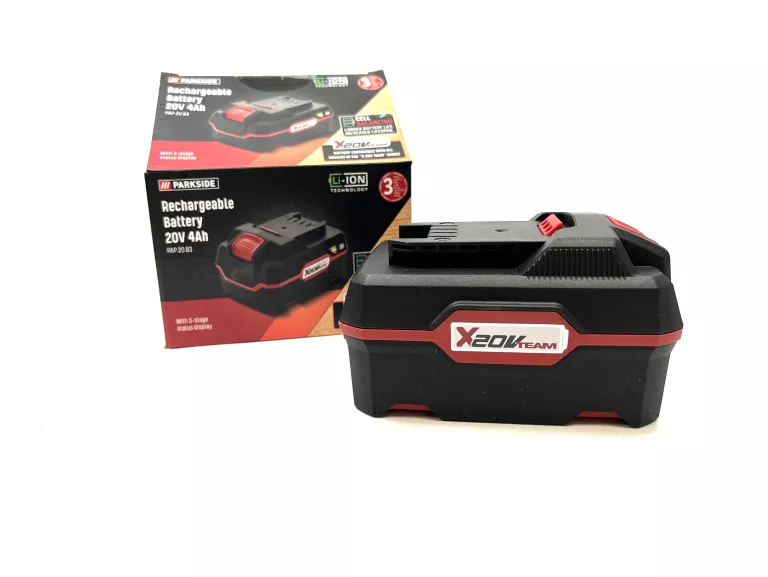 AKUMULATOR PARKSIDE RECHARGEABLE BATTERY 20V 4AH | Adaptery do