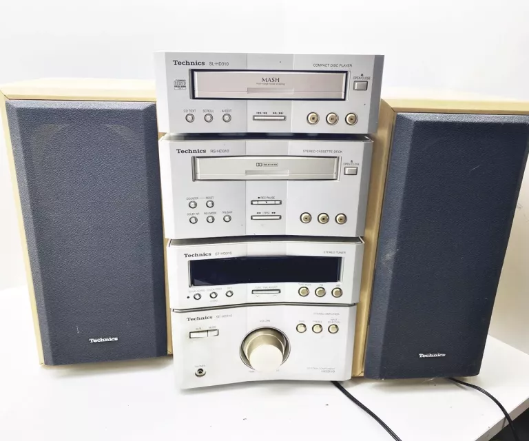 WIEŻA TECHNICS SL-HD310 + 2 GŁOŚNIKI