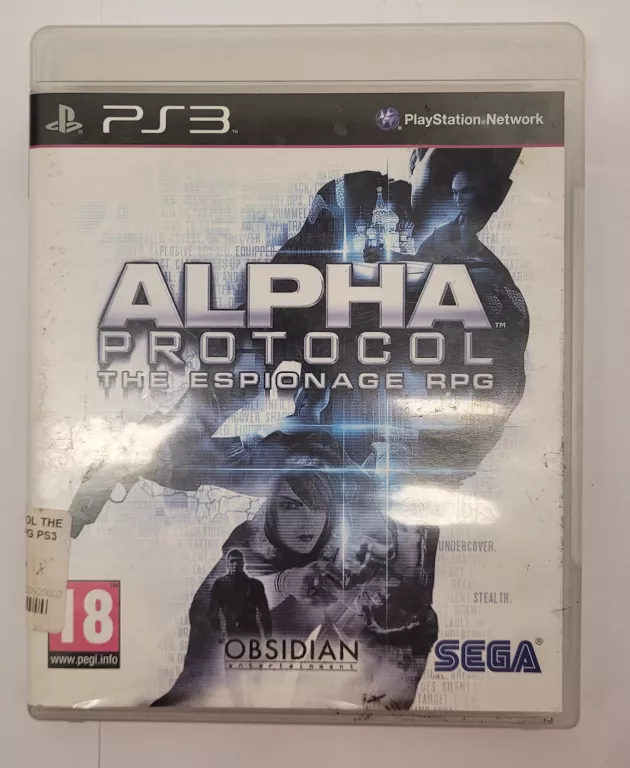 GRA PS3 - ALPHA PROTOCOL THE ESPIONAGE RPG