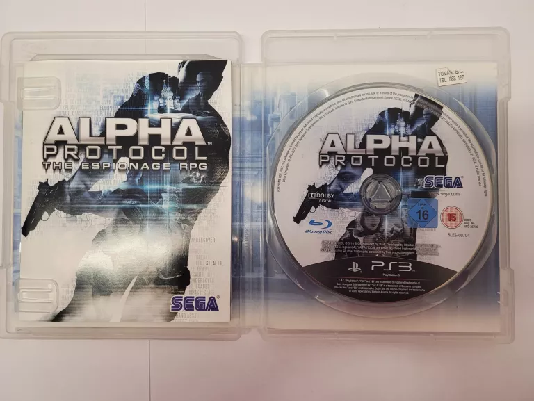 GRA PS3 - ALPHA PROTOCOL THE ESPIONAGE RPG