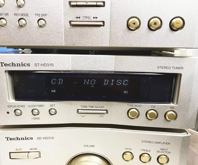 WIEŻA TECHNICS SL-HD310 + 2 GŁOŚNIKI