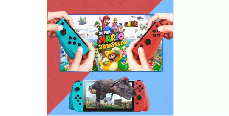 PADY 2SZT NINTENDO + UCHWYT NINTENDO SWITCH HANDGRIP T-13 JOY-CON
