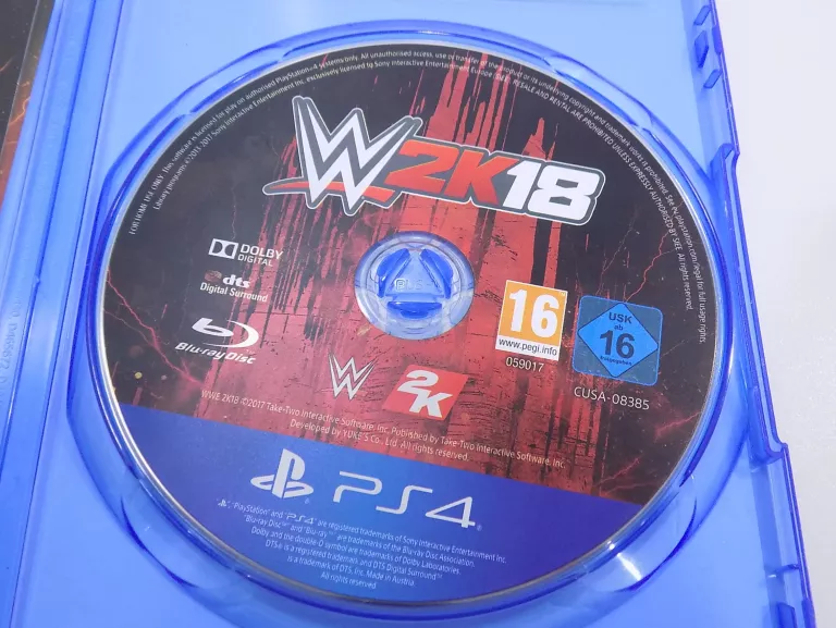 WWE 2K18 W2K18 GRA NA PS4