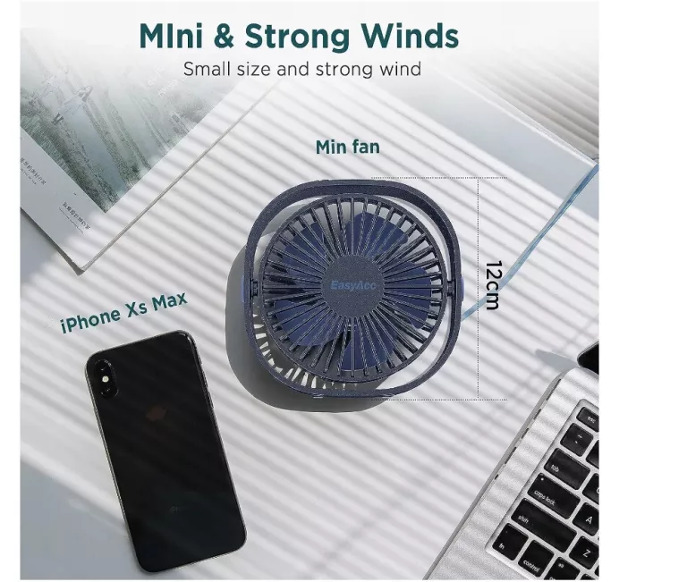MINI WIATRAK USB NATURAL FAN 312